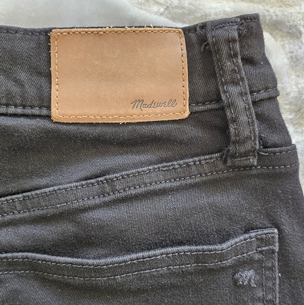 Madewell Black High-Rise Skinny Jeans - Picture 6 of 7